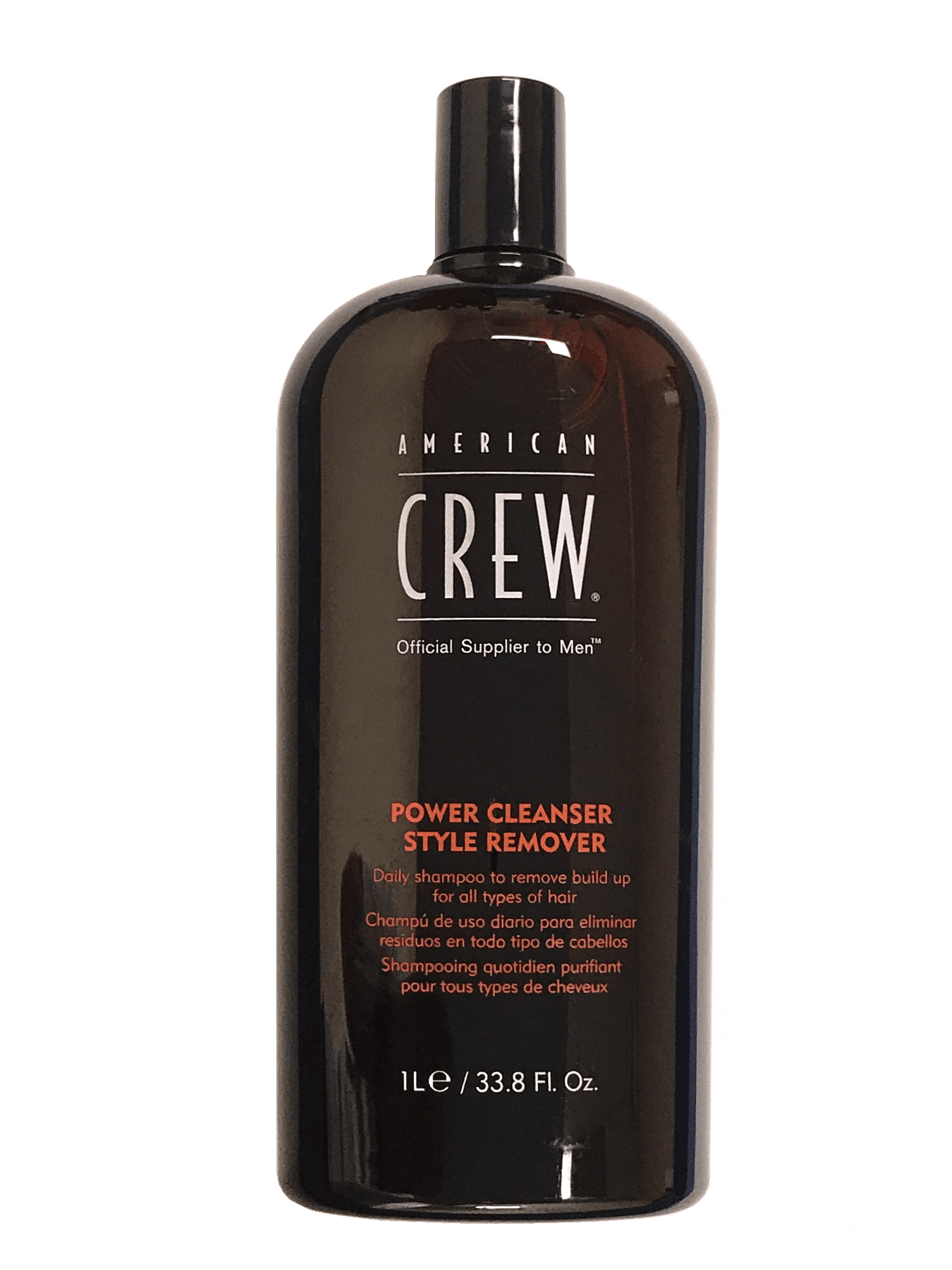 American Crew Cleanser Remover 33.8 Oz, Daily To Remove Build Up For All Hair Types -