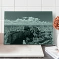 thumbnail image 1 of American Cutting Board, Nostalgic Photo of Finding Grand Canyon Peaks in National Park Cloud Print, Decorative Tempered Glass Cutting and Serving Board, Large Size, Grey, by Ambesonne, 1 of 1