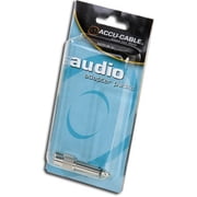 American DJ ACQMRCAF Accu-Cable Male 1/4" To Female Rca Adapter Brand New