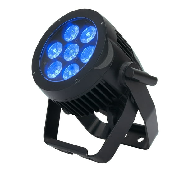 American DJ ADJ 7P HEX IP Outdoor IP65 RGBAW+UV LED DMX Metal Par Wash Up-Light