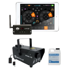American DJ ADJ MYDMX GO Lighting Control App for iPad/Android Tablets+Fogger