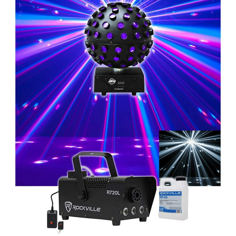 American DJ ADJ Starburst LED Sphere Shooting Beam Lighting