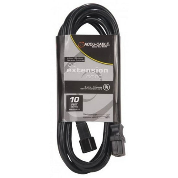 American DJ ECCOM-10 AC Extension Cable