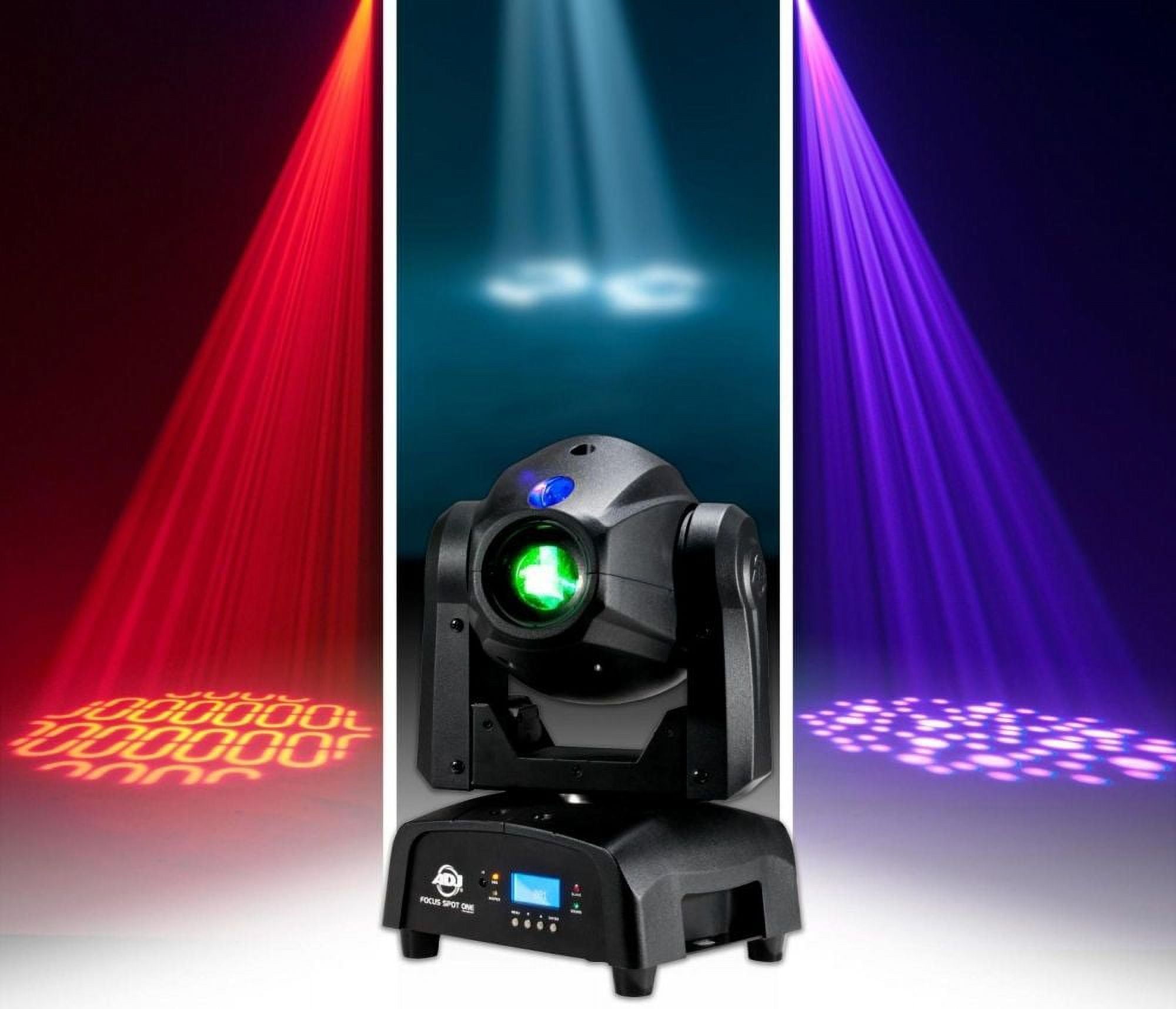 American DJ FOCUS SPOT ONE | 35W LED Moving Head Light Black