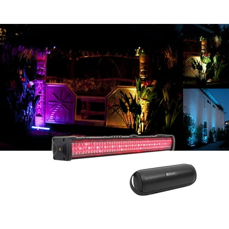 American DJ MEGA GO BAR 50 RGBA Battery Powered DMX Wash Light + Free Speaker !