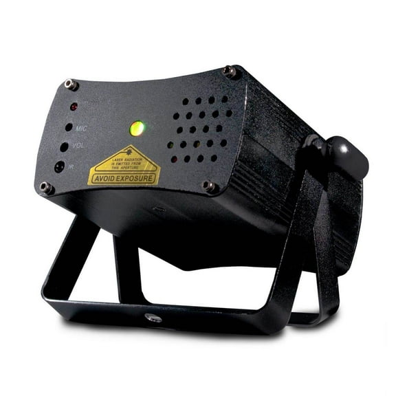 American DJ Micro Galaxian II Green And Red Laser Lighting Effect w/ IR Remote