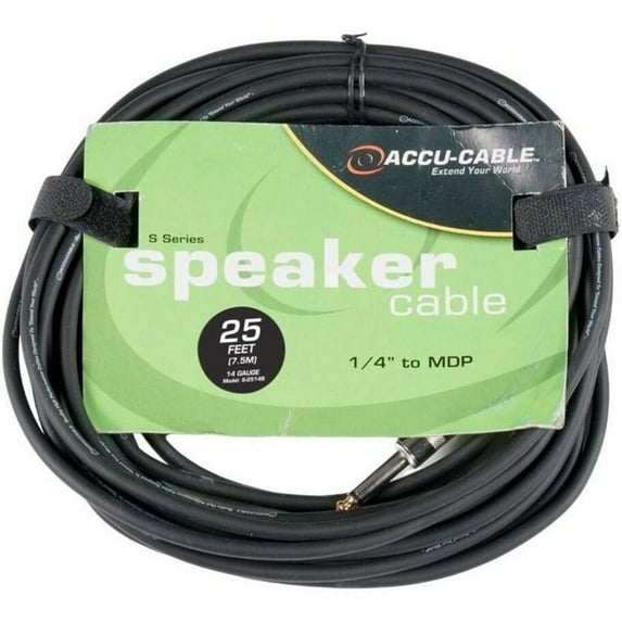 American DJ S-2514B 25 ft. 14 Gauge Speaker Cable