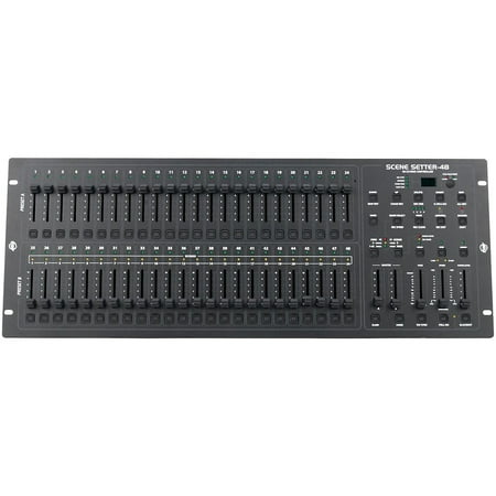 American DJ SCENE SETTER-48 Conventional Dmx Dimming Controller 48-Channel New