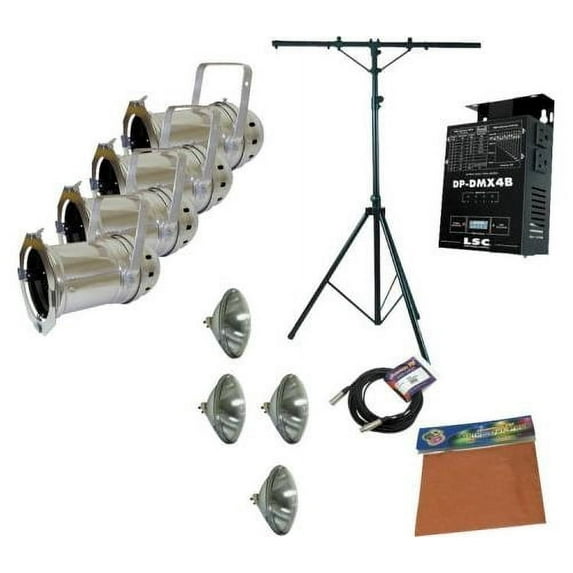 American DJ STAGE SYSTEM B Dmx Lighting Control System W/ 4-Ch Controller New