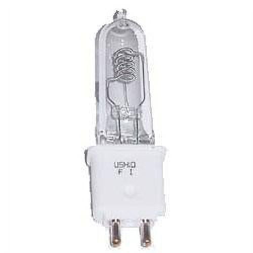 Clear 575W Halogen Bi-Pin Light Bulb with G9.5 Base