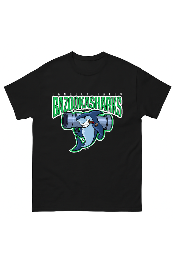 American Dad Bazooka Sharks Cartoon Fan Art Unisex T-Shirt V40741