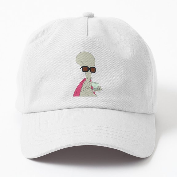 American Dad Character Baseball Cap, Cartoon Design
