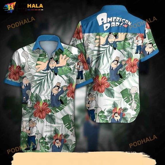 American Dad Hawaiian Shirt