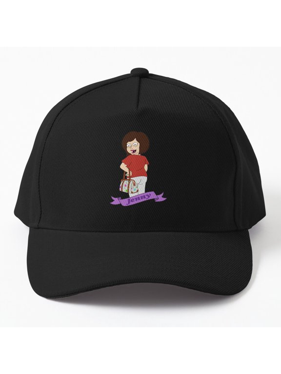 American Dad Jenny Baseball Hat, Character-Inspired Name Graphic Design, Classic Cap