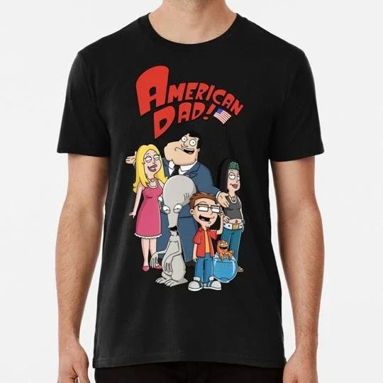 American Dad S to 5XL Made in the USA T-Shirt