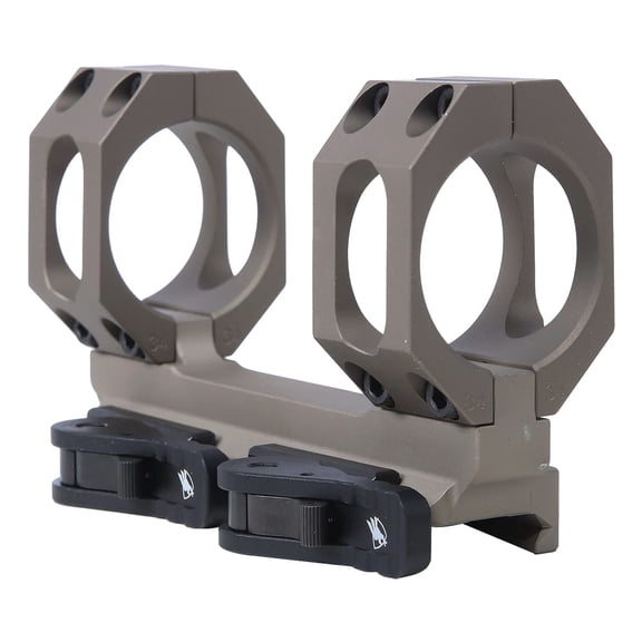 American Defense AD-RECON-S 40 MOA 34mm Scope Mount, FDE, QD Auto Lock Lever, 6061 T6 Aluminum (AD-RECON-S-40MOA-34-FDE-STD)