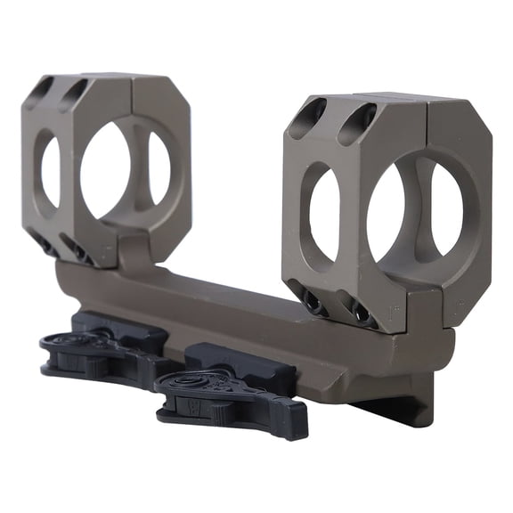 American Defense AD-RECON-SW 1" 20 MOA Scope Mount, Wide Spaced, FDE, QD Auto Lock, 6061 T1 Aluminum (AD-RECON-SW-20MOA-1-FDE-TL)