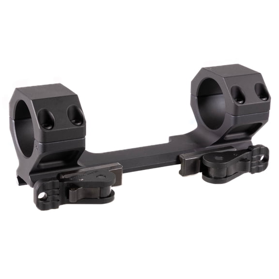 American Defense Manufacturing AD-DELTA 30mm Low Scope Mount, Dual QD TAC Lever, 1.5" Centerline, 6061 T6 Aluminum, Hard Coat Anodized (AD-DELTA-L-30-TAC)