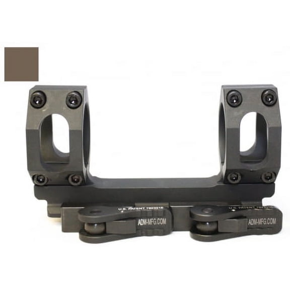 American Defense Manufacturing AD-RECON-S 40 MOA Scope Mount, Tactical Lever, Fl