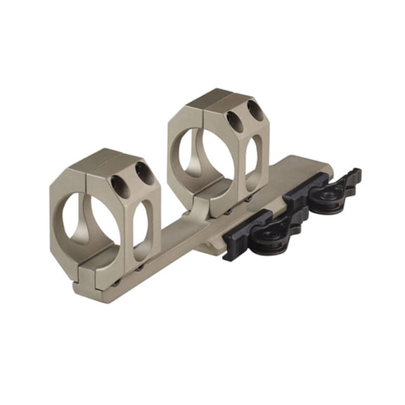 American Defense Manufacturing AD-RECON-X 40mm cant Scope Mount, 3" Offset, FDE, QD Auto Lock, 6061 T1 Aluminum (AD-RECON-X-40-FDE-TL)