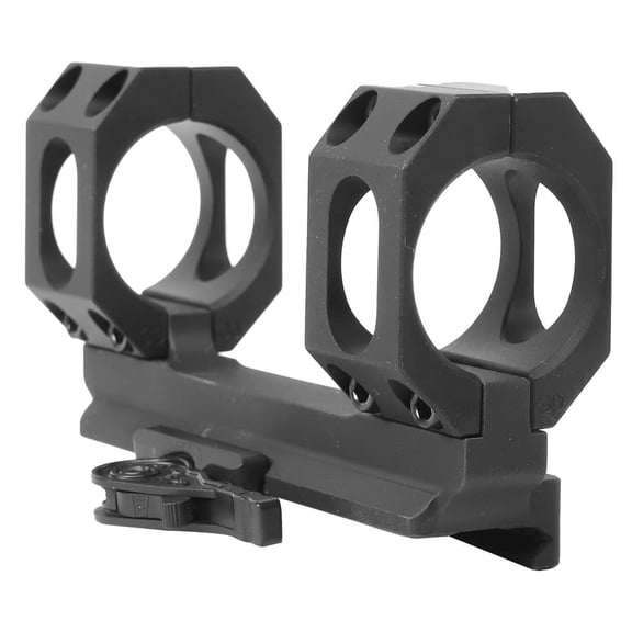 American Defense Manufacturing AD-SCOUT-S 30mm Single QD Lever Scope Mount, Precision Machined, Hard Coat Anodized, Made in USA (AD-SCOUT-S-30-TL)
