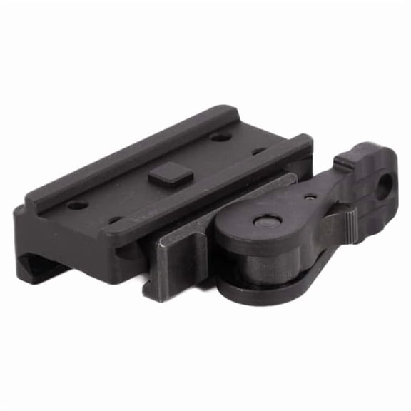 American Defense Manufacturing Aimpoint T1 Micro Mount Low, Tactical Lever, Blac