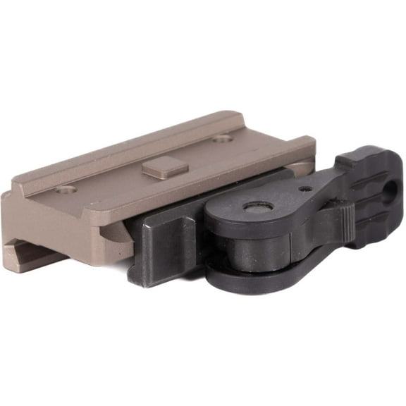 American Defense Manufacturing Aimpoint T1 Micro Mount Low, Lever, Flat Dark Earth, AD-T1-L TAC R FDE