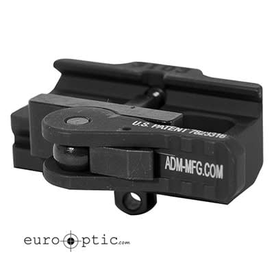 American Defense AD-BP Harris Bipod Adapter with Quick-Release Picatinny Mount Aluminum Matte