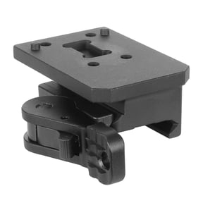 ADM Holosun AEMS QD 1/3 Co-Witness Mount with LH TAC Lever, 6061 T6 Aluminum, QD Auto Lock System, Black (AD-AEMS-11-TAC)