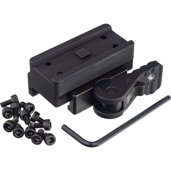 American Defense Manufacturing Mini Aimpoint Mount, Lever, Black, AD-T1