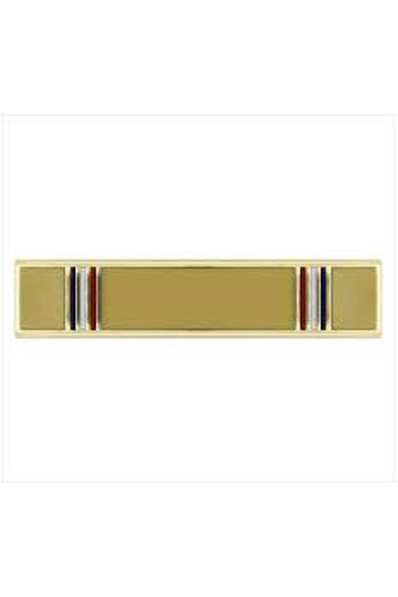 American Defense Ribbon Mini Pin 11/16" 1/8" Hat/Lapel Pin