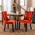 thumbnail image 1 of American Design Velvet - Strong Back Support - Dining Room Gathering / Add Elegance to Meals, 1 of 6