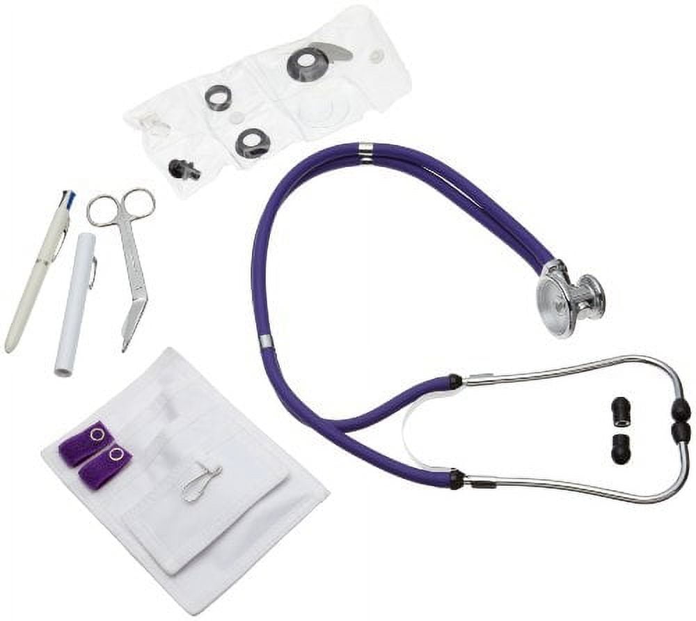 American Diagnostic Corp. ADC Purple Nurse Combo Stethoscope and Instruments Kit