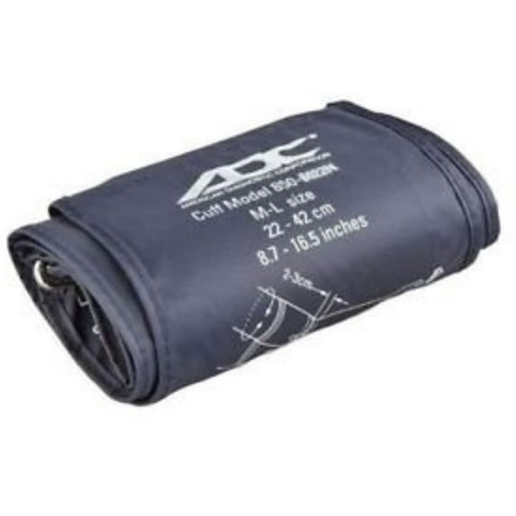 American Diagnostic Corporation 850-6022N Cuff & Bladder-6021N, 6022N, Soft Wide Range Adult, Navy, LF UPC Code 6347820