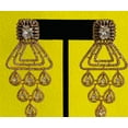 thumbnail image 1 of American Diamond Earrings | CZ Diamond Earrings | Long Earrings | Bridal Earrings | CZ Earrings | Wedding Jewelry | Statement Earrings, 1 of 3
