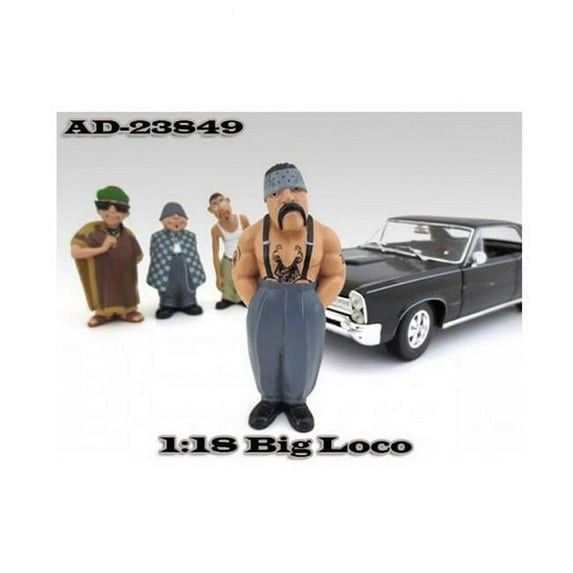 Big Loco \Homies\ Figure For 1:18 Diecast Model Cars by American Diorama"""