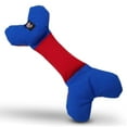 thumbnail image 1 of American Dog Da Bone ? Durable Fetch Dog Toy Made in USA from Pet-Safe, Machine-Washable 1000D Nylon Material with Squeaker for Bonding, Play Time, Mental Stimulation, Exercise, Training & More, 1 of 6