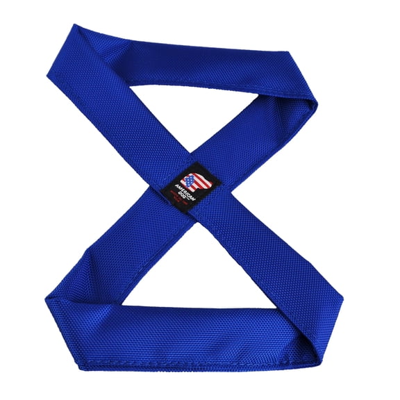 American Dog Infinity Tug – Durable Tug Dog Toy Made in USA from Pet-Safe, Machine-Washable 1680 Nylon Ballistic Material for Bonding, Play Time, Mental Stimulation, Exercise, Training, & More