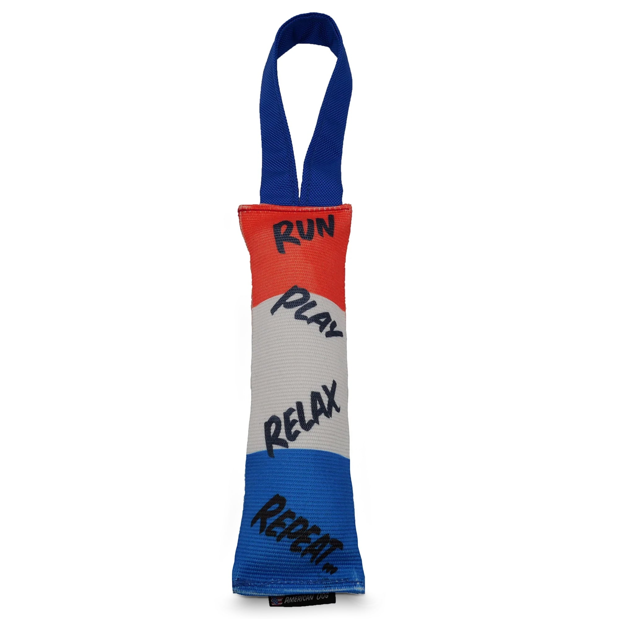 American Dog Stars Firehose – Durable Tug Dog Toy Made in USA from Pet-Safe, Machine-Washable Firehose & 1680 Nylon Ballistic Material for Bonding, Play Time, Exercise, Training, & More