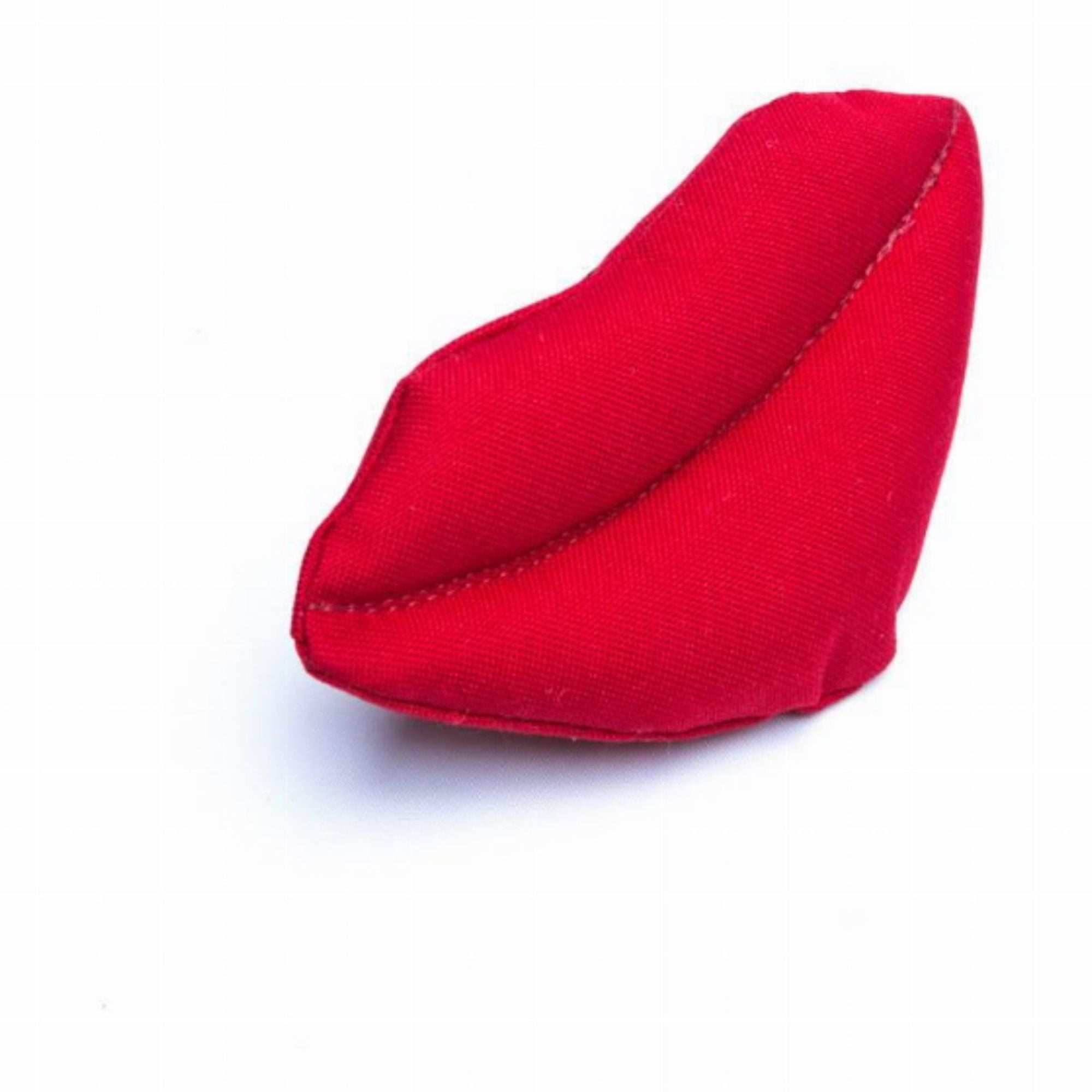 American Dog Stuffed Big Lips Floating Dog Toy, Red