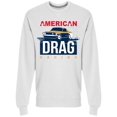 thumbnail image 1 of American, Drag Racing Sweatshirt Men -Image by Shutterstock, Male x-Large, 1 of 2
