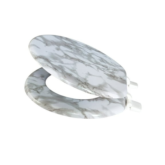 American Dream 809-GR Gray MDF Wood, Toilet Seat