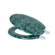 American Dream Home Goods Green Round Wood Toilet Seat, 1 Piece
