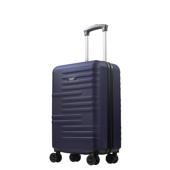 American Dreamliner 22.5 Inch Carry On Luggage, Hardshell Rolling Suitcase with Spinner Wheels, Navy