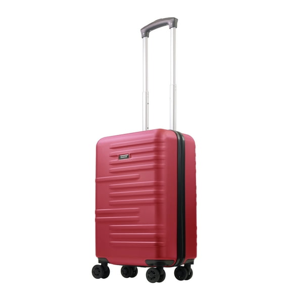 American Dreamliner 22.5 Inch Carry On Luggage, Hardshell Rolling Suitcase with Spinner Wheels, Red