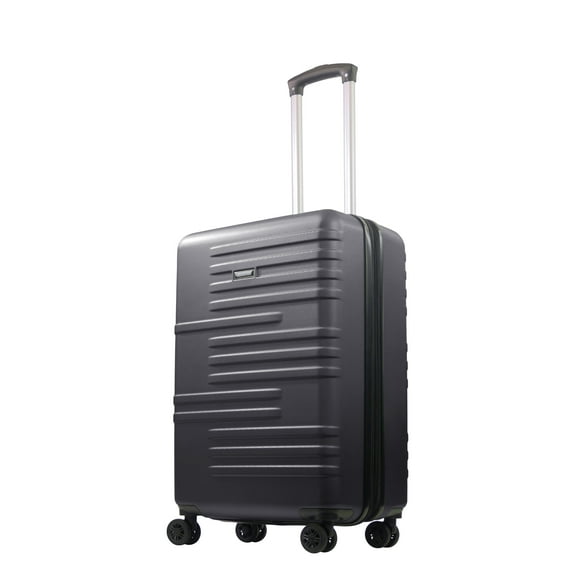 American Dreamliner 26.5 Inch Rolling Luggage, Hardshell Suitcase with Spinner Wheels, Black