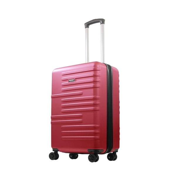 American Dreamliner 26.5 Inch Rolling Luggage, Hardshell Suitcase with Spinner Wheels, Red