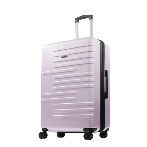 American Dreamliner 30 Inch Rolling Luggage, Hardshell Suitcase with Spinner Wheels, Purple