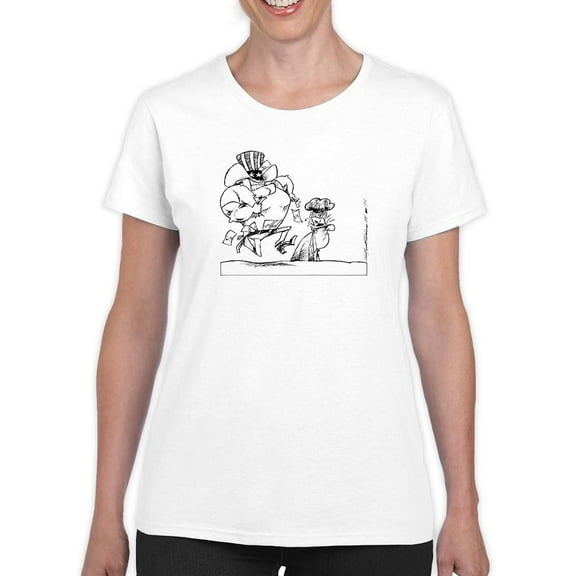 American Dreams T-Shirt Women -Wilfred Hildonen Designs, Female XX-Large