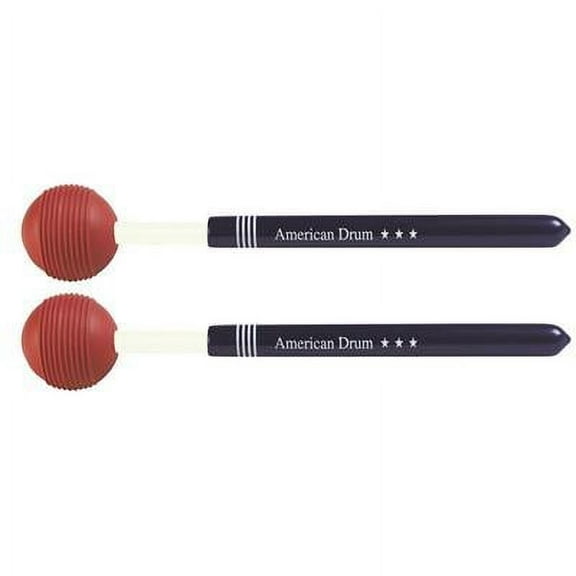 American Drum EC2 Early Childhood Rubber Mallets, Medium